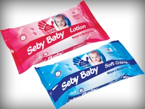 90 Pcs SEBY  Baby wet towel wipes